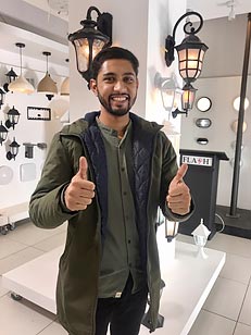 Students loving doing the training courses