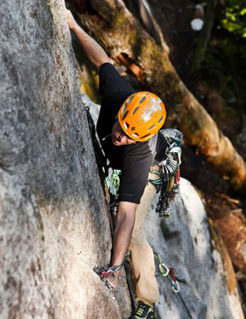 The climb is worth it when you see the view from the top